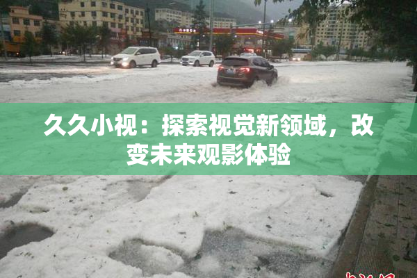久久小视：探索视觉新领域，改变未来观影体验