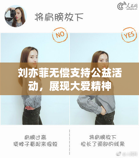 刘亦菲无偿支持公益活动，展现大爱精神