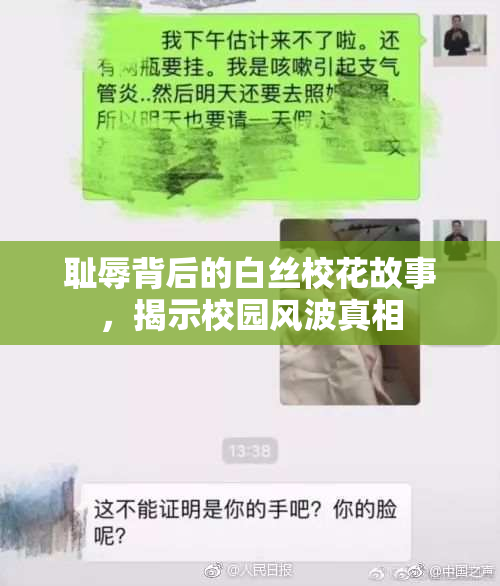 耻辱背后的白丝校花故事，揭示校园风波真相