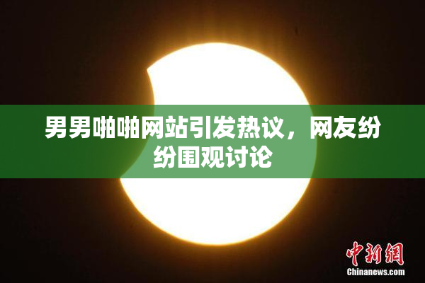 男男啪啪网站引发热议，网友纷纷围观讨论