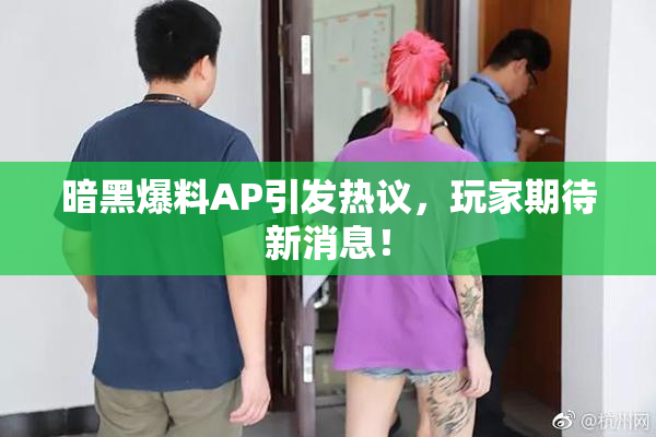 暗黑爆料AP引发热议，玩家期待新消息！