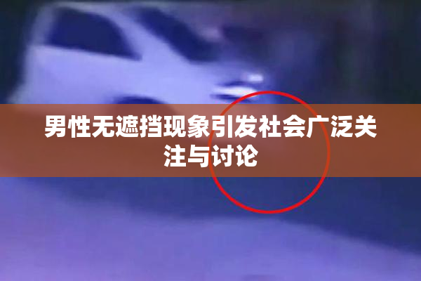 男性无遮挡现象引发社会广泛关注与讨论