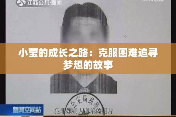小莹的成长之路：克服困难追寻梦想的故事