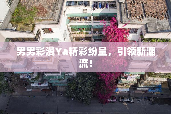 男男彩漫Ya精彩纷呈，引领新潮流！
