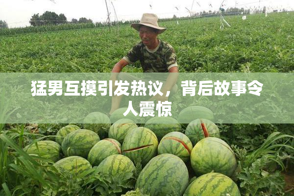 猛男互摸引发热议，背后故事令人震惊