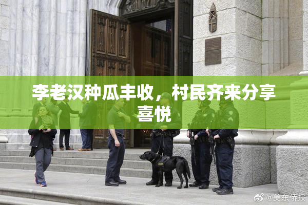 李老汉种瓜丰收，村民齐来分享喜悦