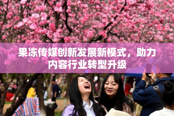 果冻传媒创新发展新模式，助力内容行业转型升级