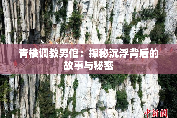 青楼调教男倌：探秘沉浮背后的故事与秘密