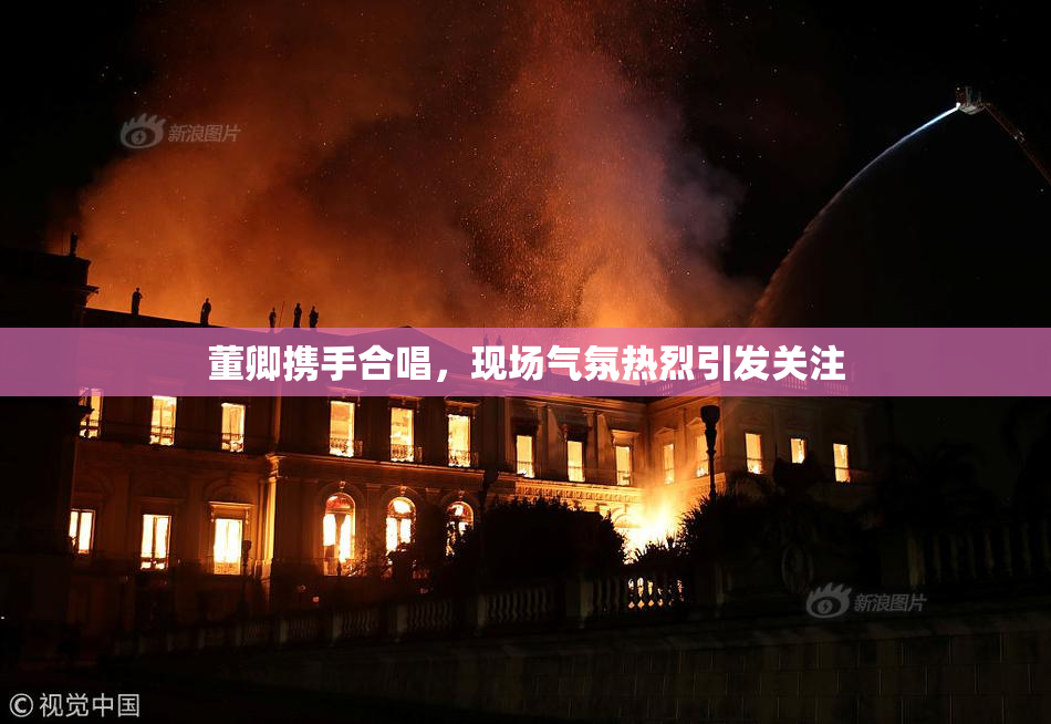 董卿携手合唱，现场气氛热烈引发关注