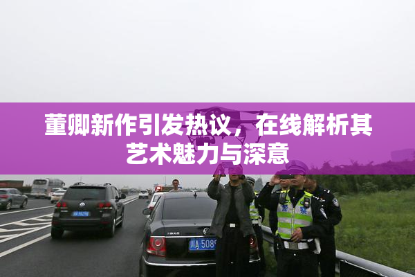 董卿新作引发热议，在线解析其艺术魅力与深意