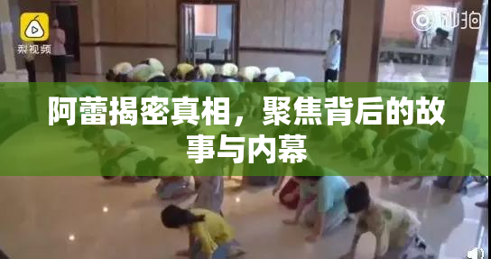 阿蕾揭密真相，聚焦背后的故事与内幕