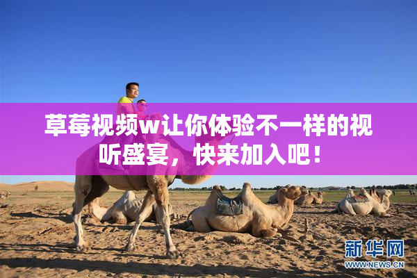 草莓视频w让你体验不一样的视听盛宴，快来加入吧！