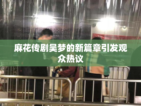 麻花传剧吴梦的新篇章引发观众热议