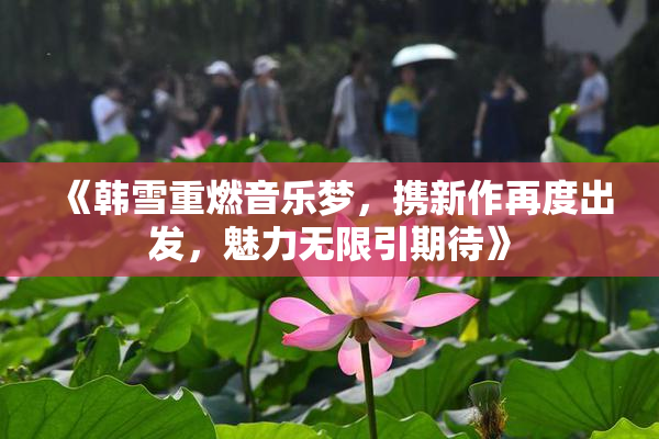 《韩雪重燃音乐梦，携新作再度出发，魅力无限引期待》