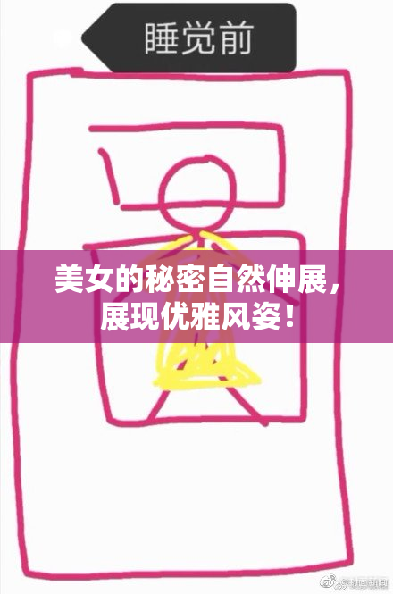 美女的秘密自然伸展，展现优雅风姿！
