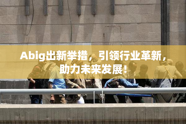 Abig出新举措，引领行业革新，助力未来发展！