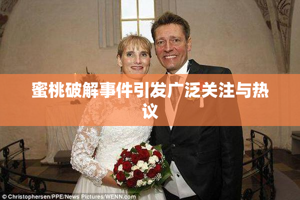 蜜桃破解事件引发广泛关注与热议