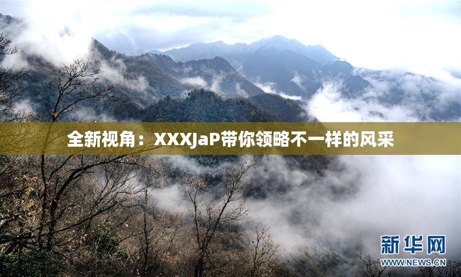 全新视角：XXXJaP带你领略不一样的风采