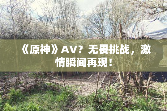 《原神》AV？无畏挑战，激情瞬间再现！