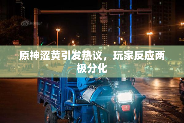 原神涩黄引发热议，玩家反应两极分化