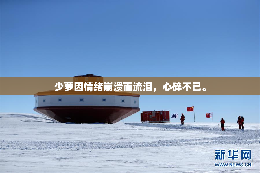 少萝因情绪崩溃而流泪，心碎不已。