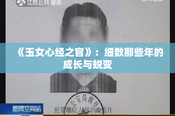 《玉女心经之官》：细数那些年的成长与蜕变