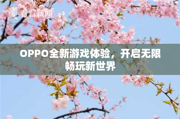 OPPO全新游戏体验，开启无限畅玩新世界