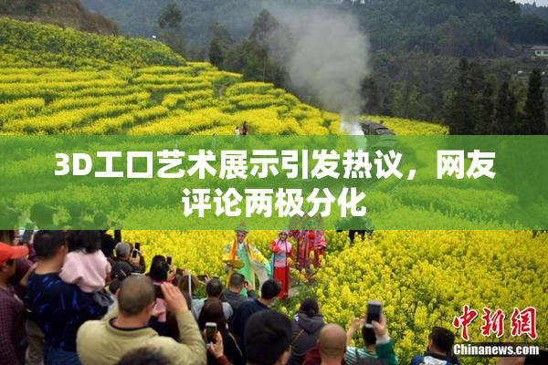 3D工口艺术展示引发热议，网友评论两极分化
