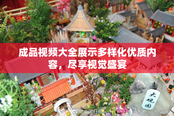 成品视频大全展示多样化优质内容，尽享视觉盛宴