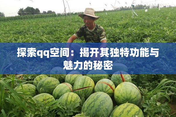 探索qq空间：揭开其独特功能与魅力的秘密
