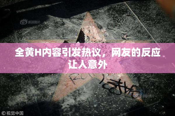 全黄H内容引发热议，网友的反应让人意外