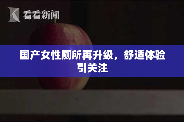 国产女性厕所再升级，舒适体验引关注
