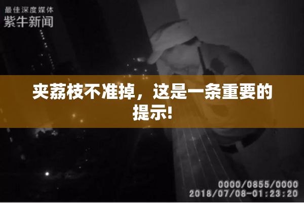 夹荔枝不准掉，这是一条重要的提示!