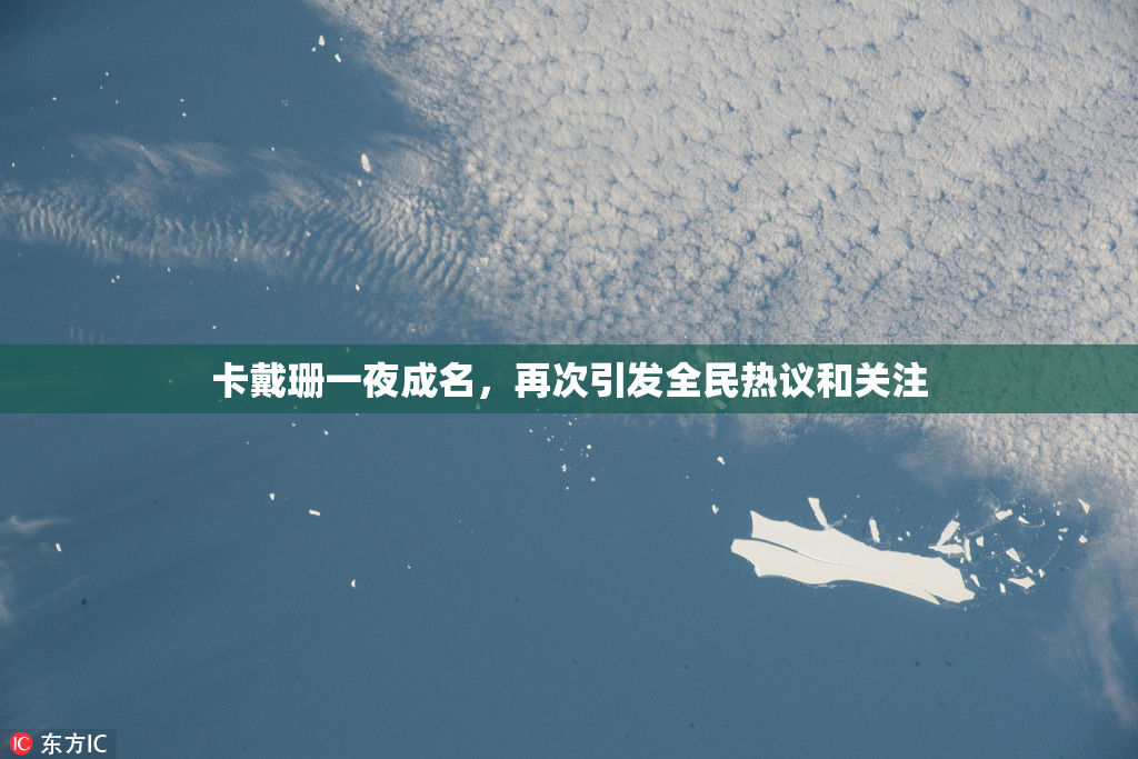 卡戴珊一夜成名，再次引发全民热议和关注