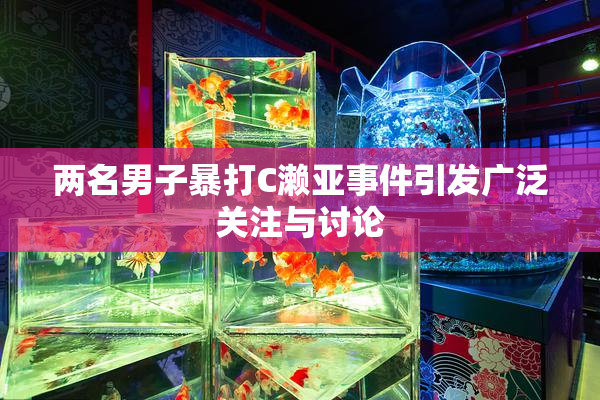 两名男子暴打C濑亚事件引发广泛关注与讨论