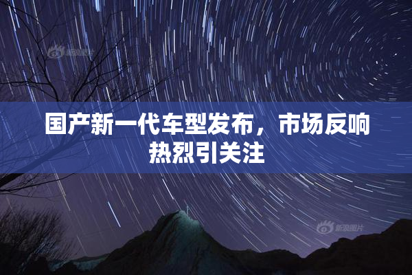 国产新一代车型发布，市场反响热烈引关注