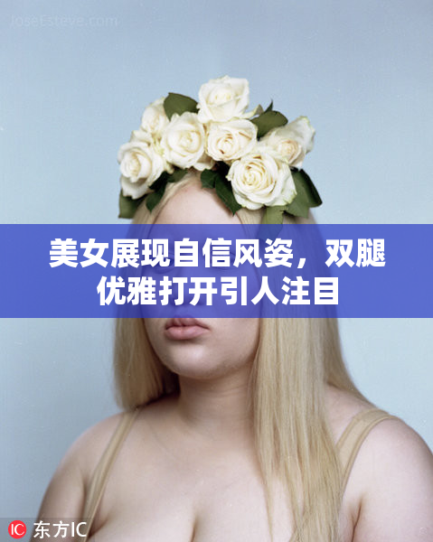 美女展现自信风姿，双腿优雅打开引人注目