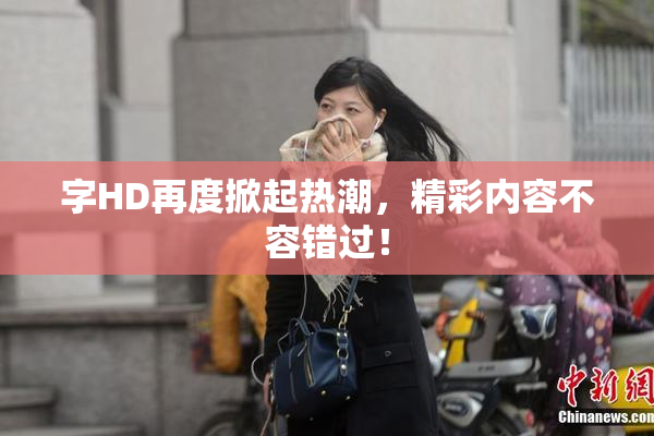 字HD再度掀起热潮，精彩内容不容错过！