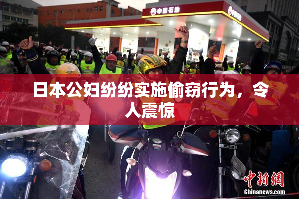日本公妇纷纷实施偷窃行为，令人震惊