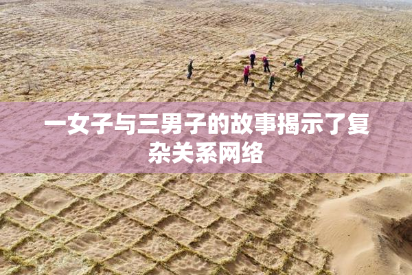 一女子与三男子的故事揭示了复杂关系网络