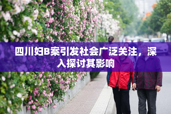 四川妇B案引发社会广泛关注，深入探讨其影响