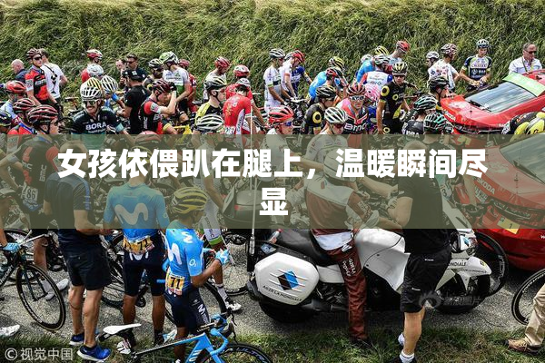 女孩依偎趴在腿上，温暖瞬间尽显