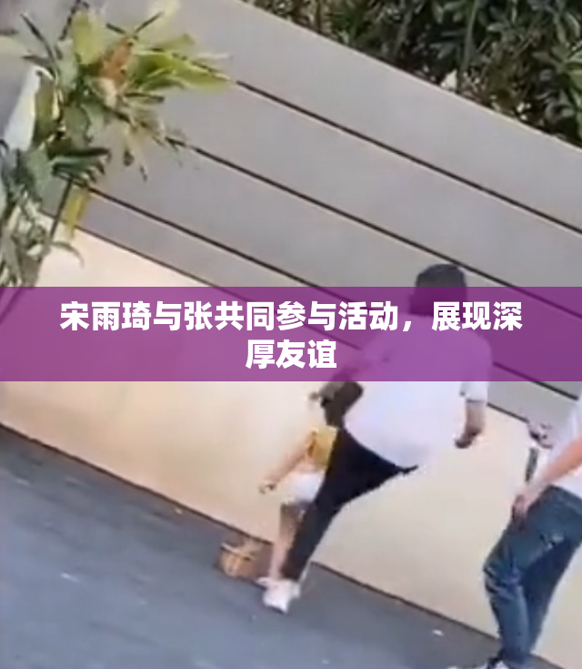 宋雨琦与张共同参与活动，展现深厚友谊