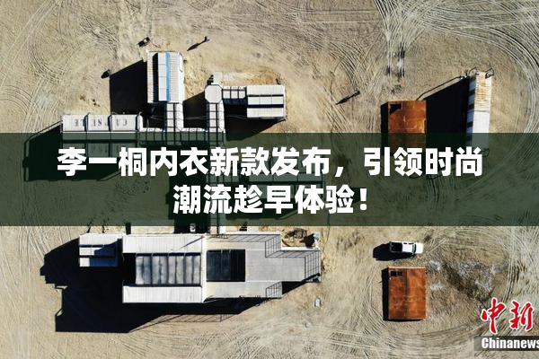 李一桐内衣新款发布，引领时尚潮流趁早体验！