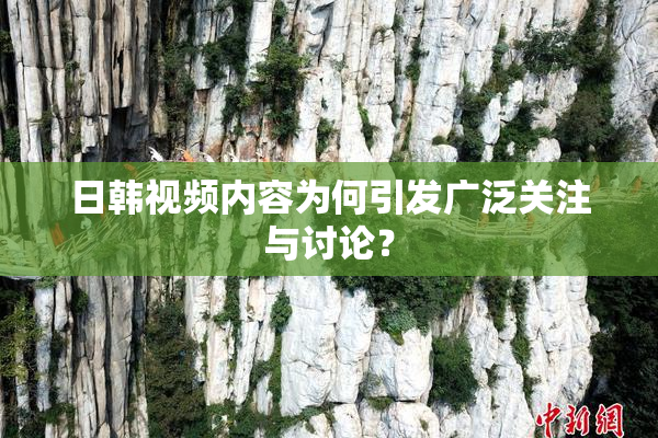 日韩视频内容为何引发广泛关注与讨论？