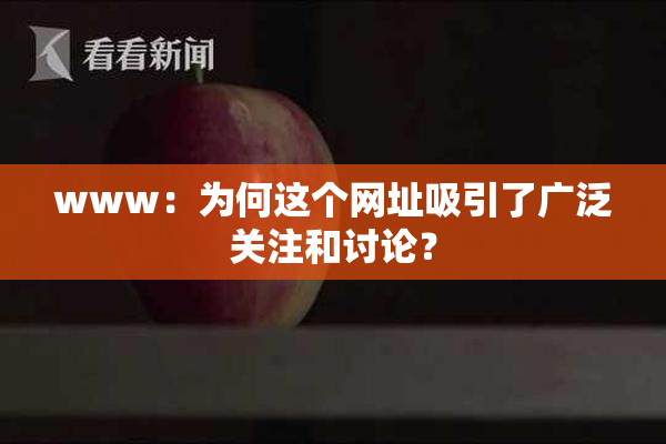 www：为何这个网址吸引了广泛关注和讨论？