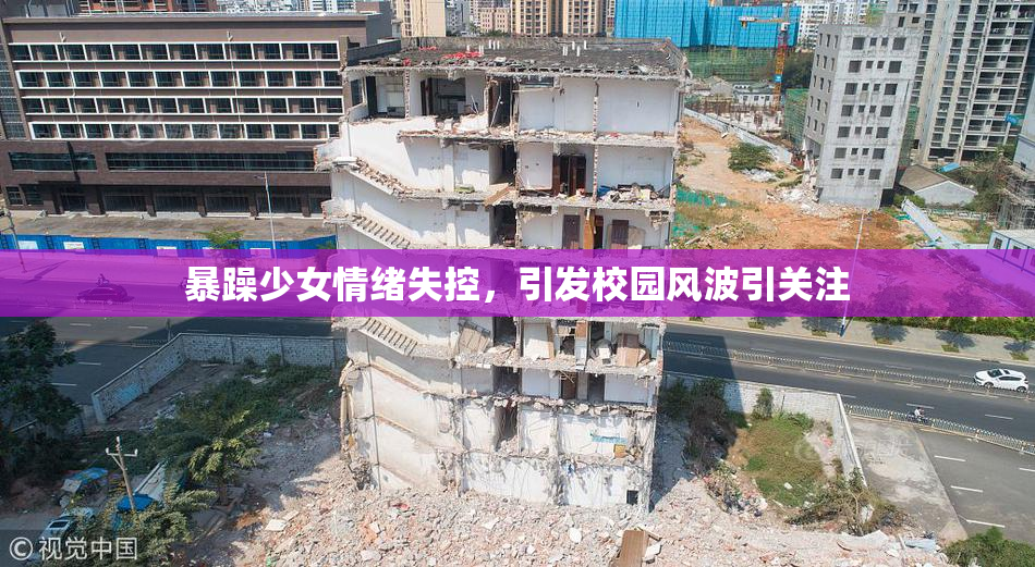 暴躁少女情绪失控，引发校园风波引关注
