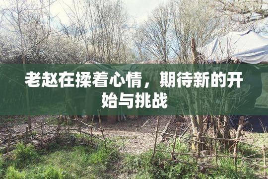 老赵在揉着心情，期待新的开始与挑战