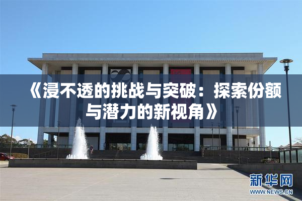 《浸不透的挑战与突破：探索份额与潜力的新视角》
