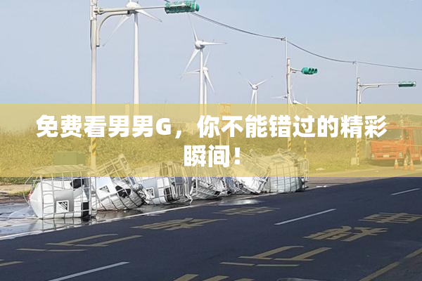 免费看男男G，你不能错过的精彩瞬间！